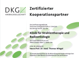 Qualitätssicherung der Klinik für Strahlentherapie und Radioonkologie