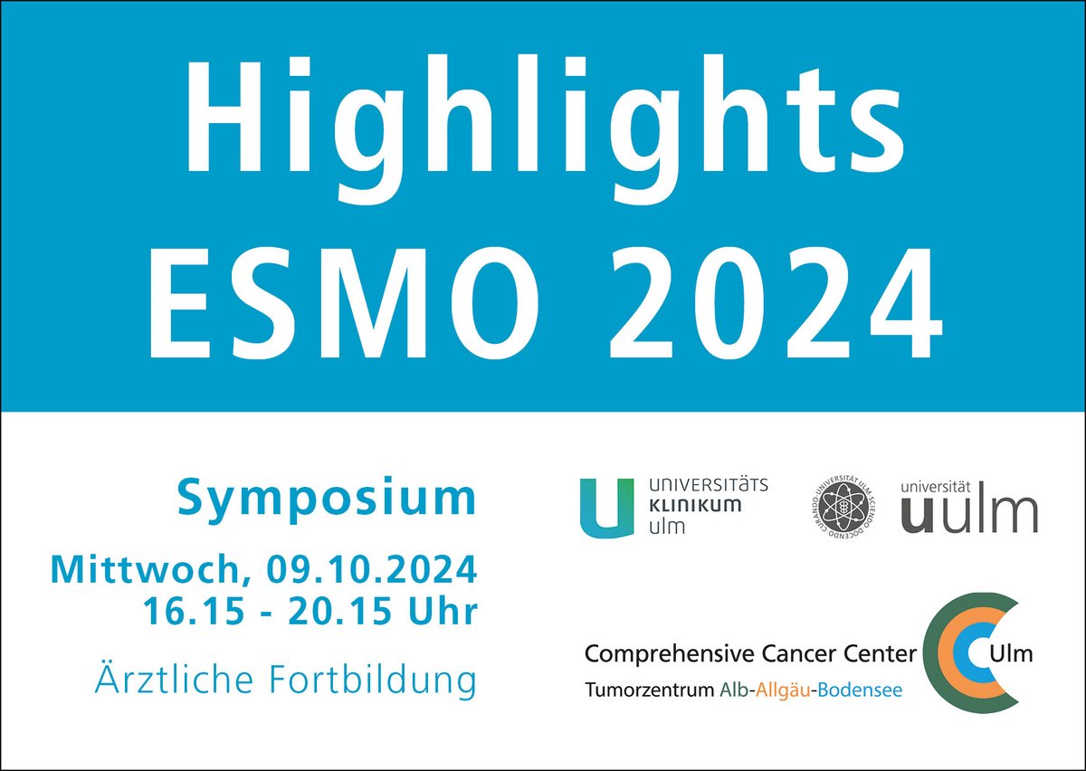 Highlights ESMO 2024 Universitätsklinikum Ulm