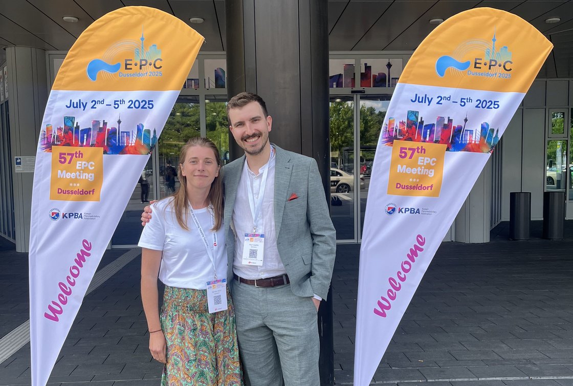 Quelle: IMOS Sandra Heller and Paul Lopatta at EPC