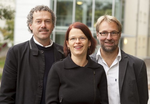 v.l. Siegfried Sauter, PD Dr. Ulrike Schulze und Andreas Mattenschlager_UK Ulm